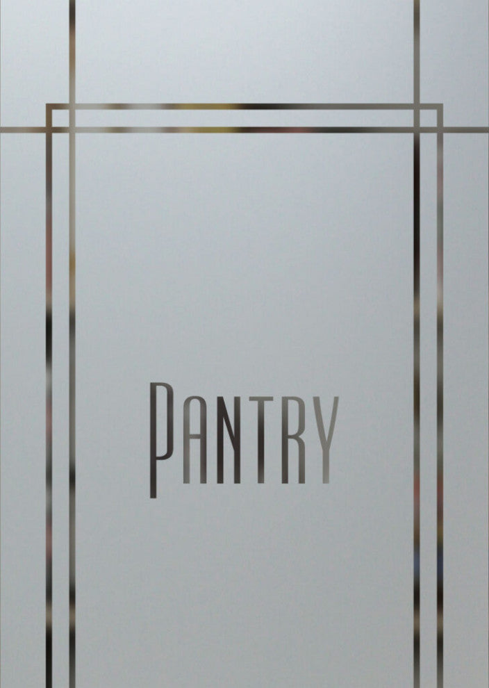 Pantry Door - Ultra Pantry - Primed - 30" x 96" - Knob on Left - Push Open