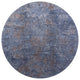 Ahgly Company Indoor Round Mid-Century Modern Area Rugs, 5' Round