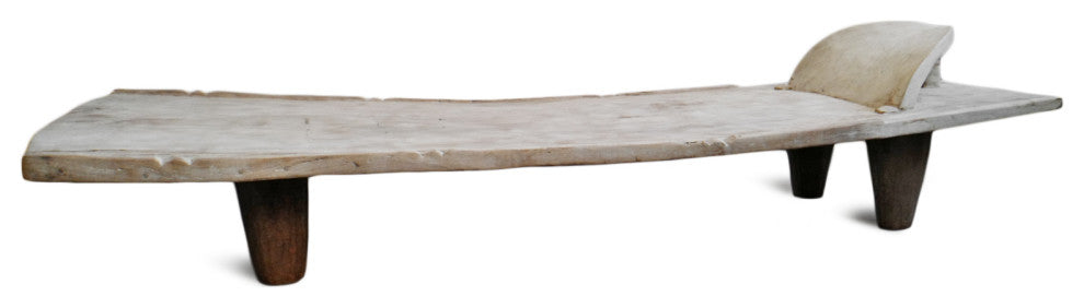 Consigned Old Senufo Wood Bed Table