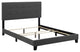 Modway Amira Full Modern Upholstered Polyester Fabric Bed in Gray