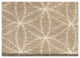 EYELET Soft Tactesse Nylon Area Rug with Anti-Stain Protection, Candlelight, 6'x9'