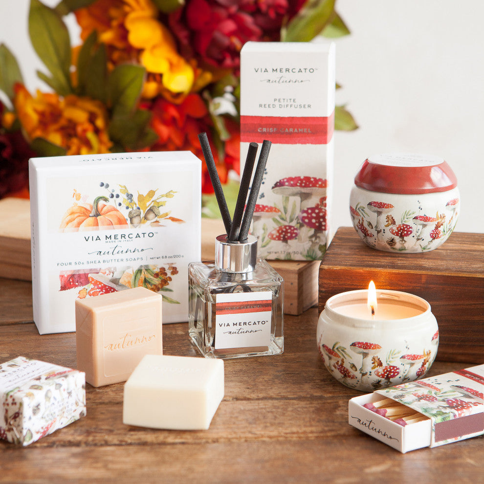 3.5Oz Autunno Candle - Crisp Caramel