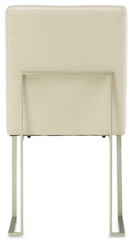Laguna Ridge Side Chair, Brushed Silver