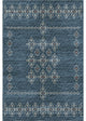 Addison Premium Washable Mayfield AMF109 Blue 9'' x 12'' Rug