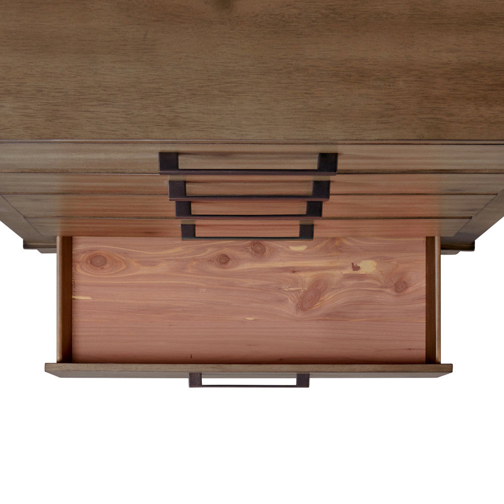 Picket House Jaxon 6 Drawer Dresser, Gray