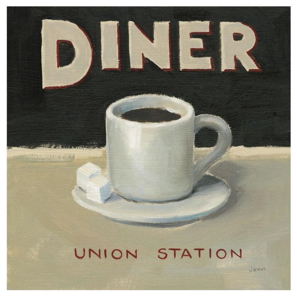 "Coffee Spot II" Digital Paper Print by James Wiens, 42"x42"