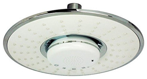 Rain Shower Head With Wireless Bluetooth Speaker