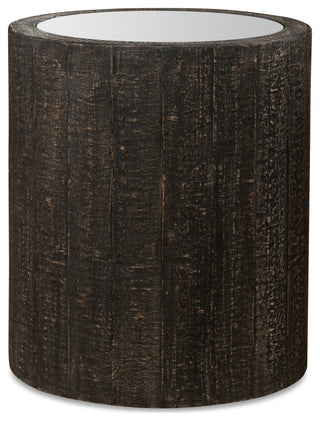 Uttermost Sequoia Mirrored Drum Table