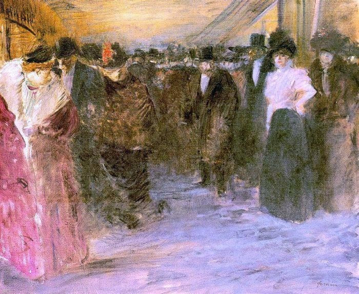 Jean-Louis Forain Music Hall Wall Decal
