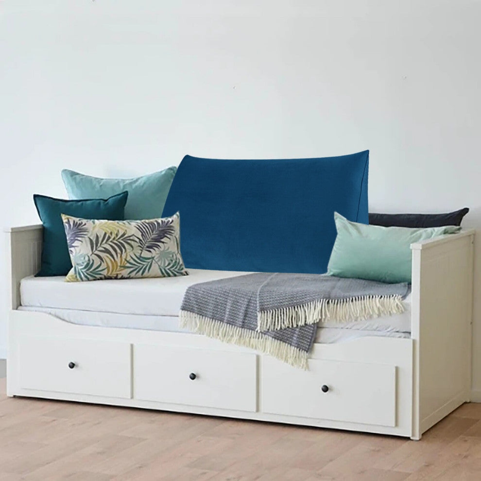 Bed Headboard Wedge Reading Pillow Daybed Backrest Support Positioning Cushion, 54x20x8