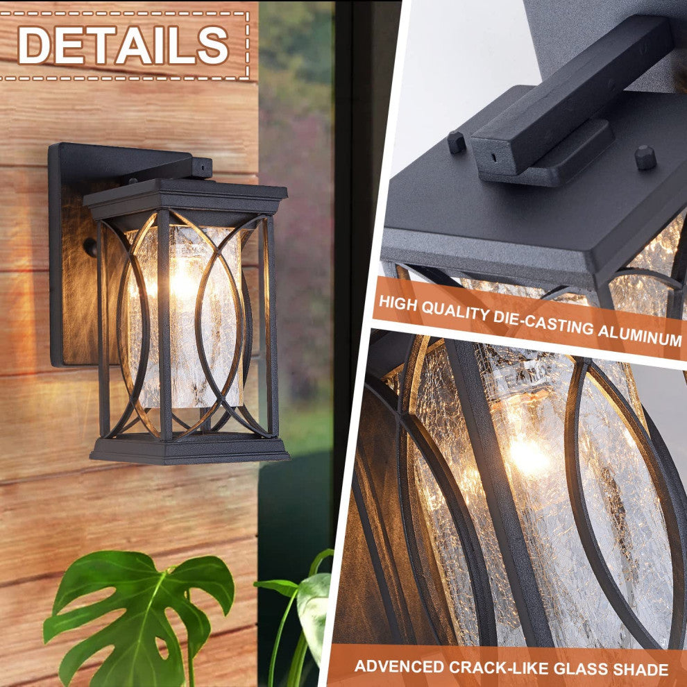 Industrial Outdoor Wall Light Fixture Aluminum Exterior Wall Lamp
