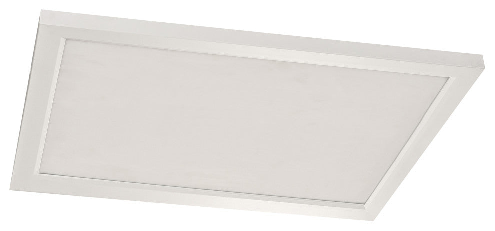 Lugano 24"x24" LED Flush Mount, White