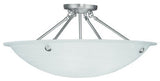 Oasis Ceiling Mount, Brushed Nickel