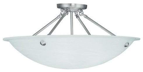 Oasis Ceiling Mount, Brushed Nickel