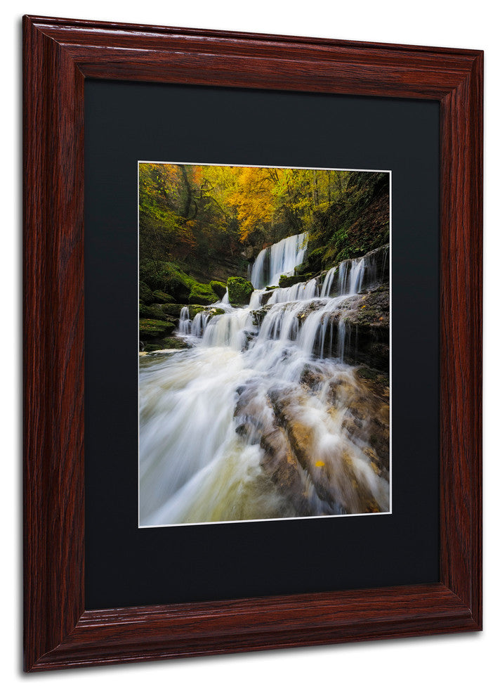 Mathieu Rivrin 'Symphony of Autumn' Matted Framed Art, 11x14
