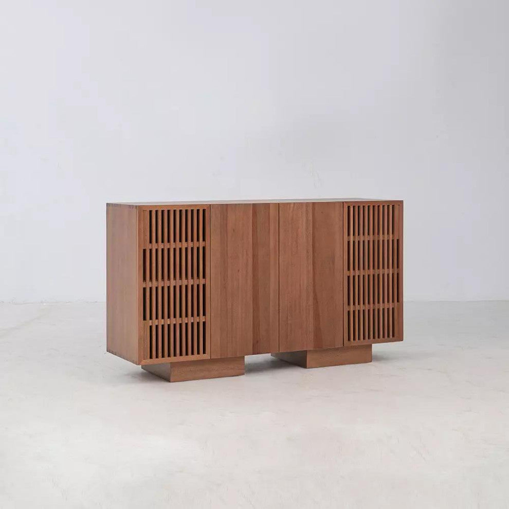 Zither 70" Sideboard, Pumpernickel