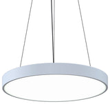Sonneman 3744-24-30 Pi 24"W LED Suspension Pendant - 3000K - Satin White