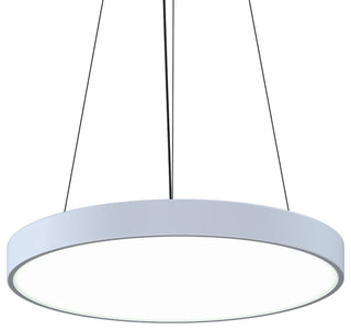 Sonneman 3744-24-30 Pi 24"W LED Suspension Pendant - 3000K - Satin White
