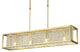 37" Modern LED Rectangle Kitchen Chandelier By Morsale