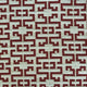 Viva Red Link Red and Beige Luxury Throw Pillow, 20"x26" Standard