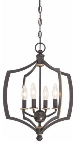 Minka-Lavery Middletown Four Light Mini Chandelier 4374-579