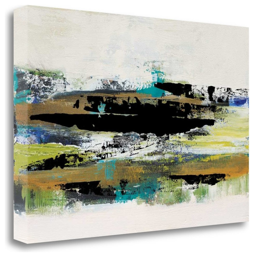"Black And White" By Natasha Barnes, Giclee Print on Gallery Wrap Canvas