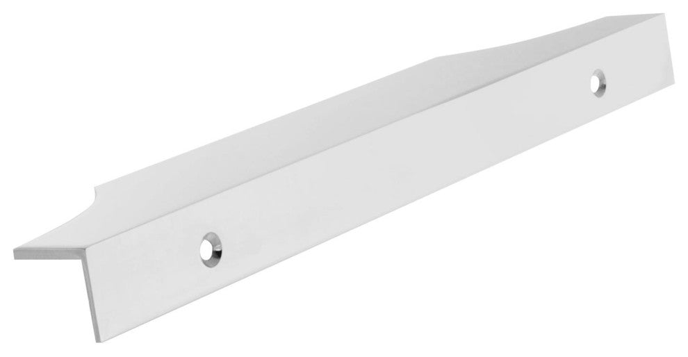 Extent 6-9/16" CTC Cabinet Edge Pull, Polished Chrome