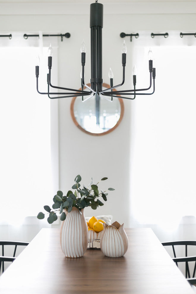 Brigitte 10-Light Large Pendant, Old Bronze Finish