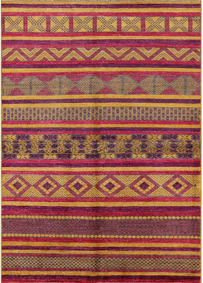 Ahgly Company Indoor Rectangle Mid-Century Modern Area Rugs, 2' x 3'