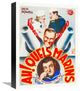 "Abbott & Costello - French - In The Navy" Canvas Giclee, 12"x16"