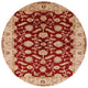Ahgly Company Indoor Round Mid-Century Modern Area Rugs, 8' Round