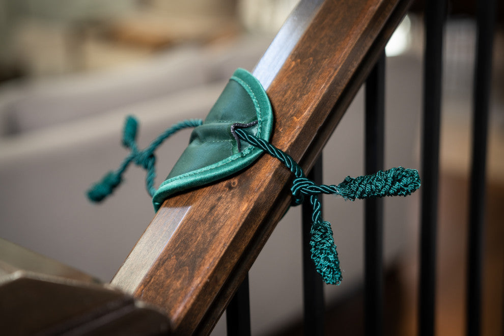 Banister Protecting Garland Ties (3 Pack - Green)