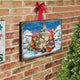Vintage Christmas Santa Wooden Wall Art, Petite 7.5x5.5