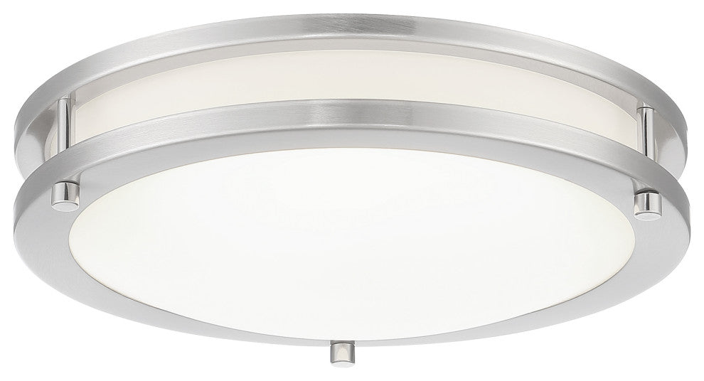 Minka Lavery LED Flush Mount, Brushed Nickel