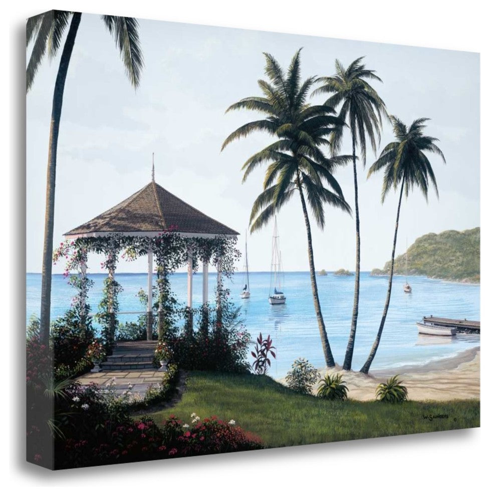 "Caribbean Dreams" By Bill Saunders, Giclee Print on Gallery Wrap Canvas
