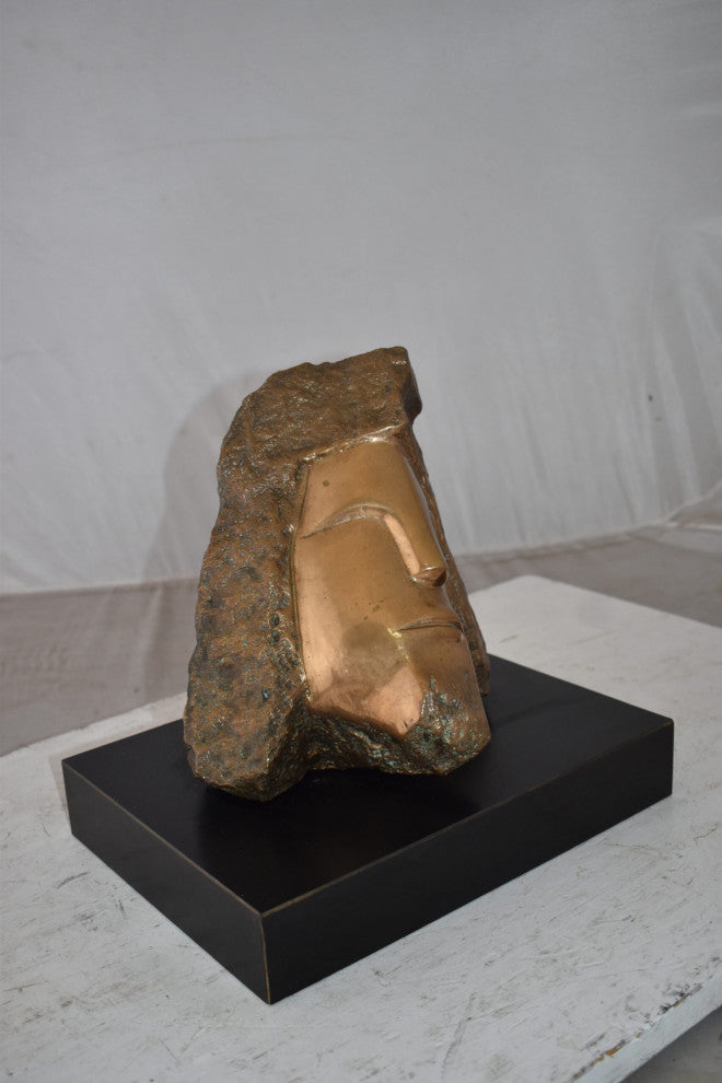 Original Marilyn Newman Bronze Statue Titled the Pharoah Size: 40" x 27" x 23"