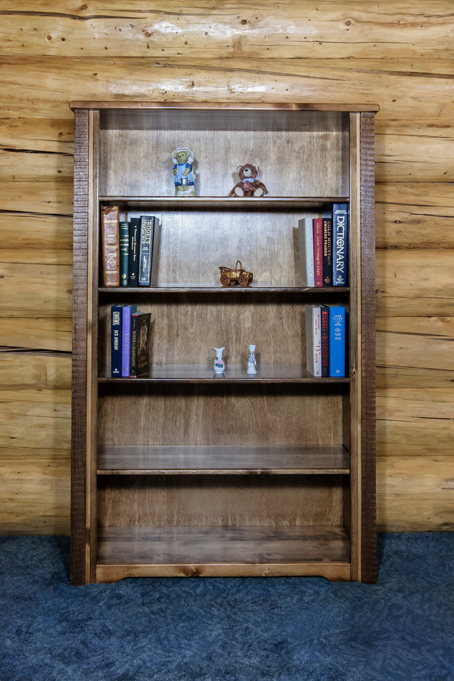 Homestead Collection Bookcase, Stain and Clear Lacquer Finish