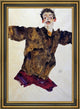 Egon Schiele Self Portrait Outstretched Arms