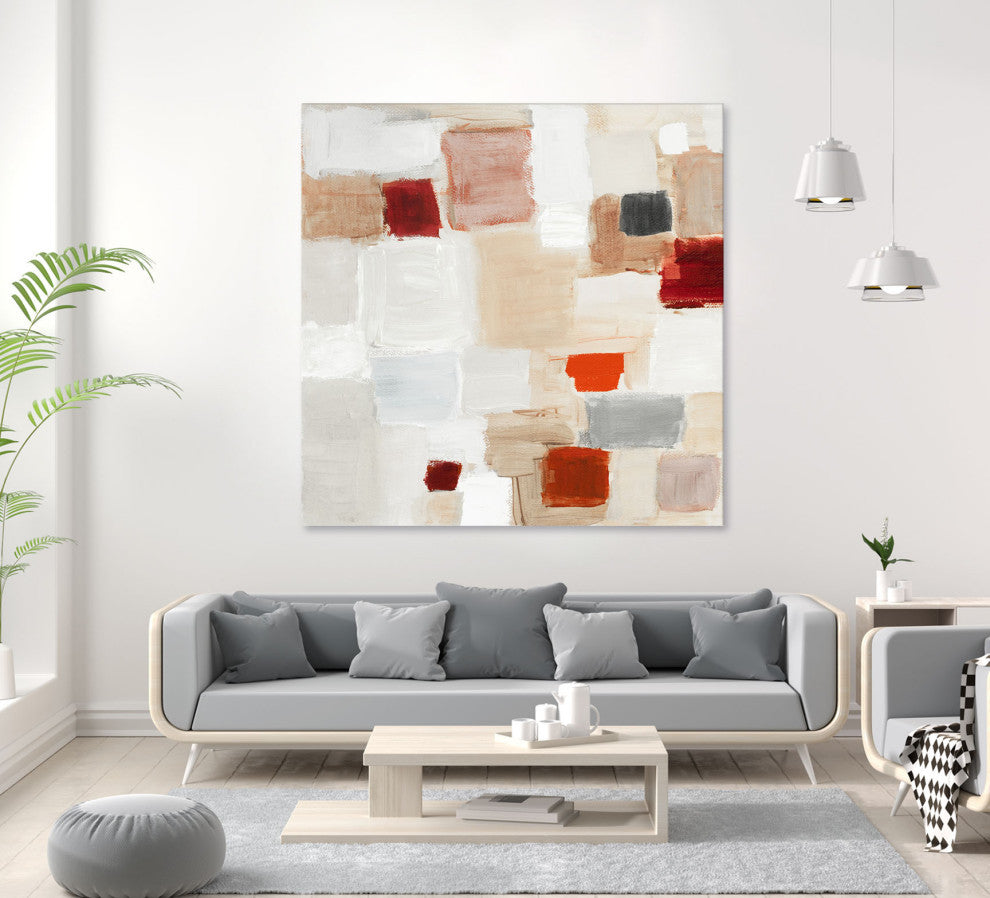 A Cool Moment in Time I - 54 x 54 by Lanie Loreth