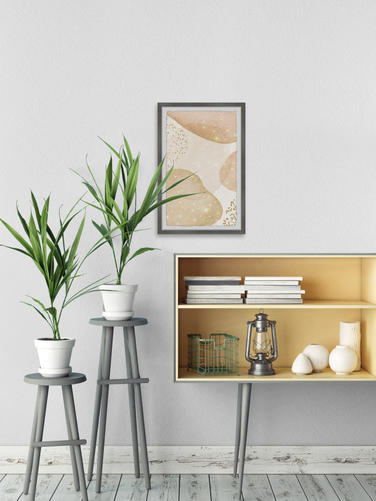 "Dreams in Stones" Framed Painting Print, 16x24