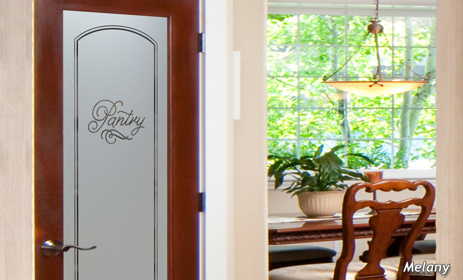 Pantry Door - Melany - Primed - 24" x 96" - Knob on Left - Pull Open