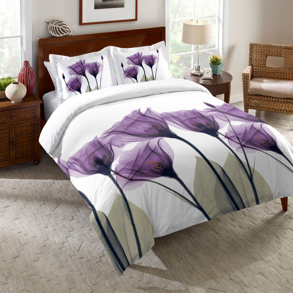 Laural Home Lavender Hope Comforter, King