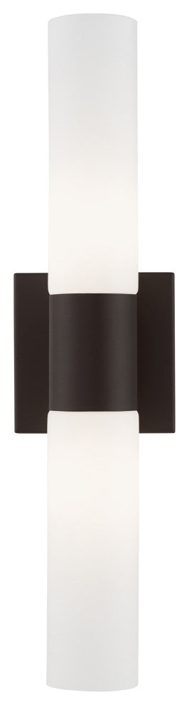Livex Lighting Bronze ADA 2-Light Vanity Sconce