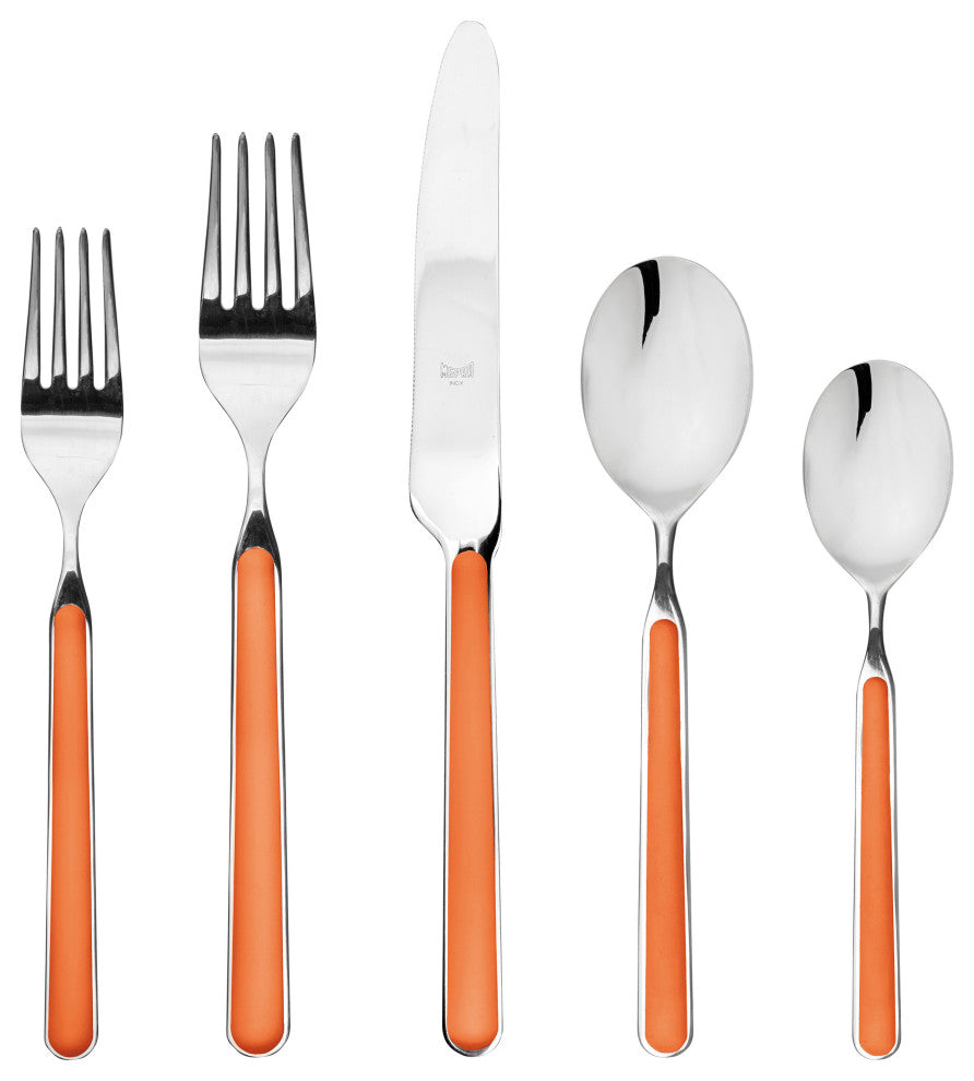 Fantasia Flatware Set, Carrot, 20 Pcs.