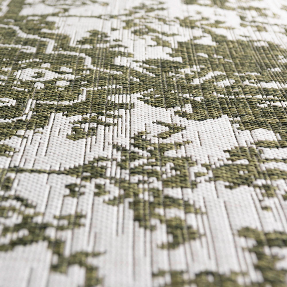 Rug Jill Zarin Jill Zarin Outdoor Green Rectangular 6' 0 x 9' 0