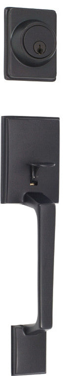 Capri Single Cylinder Handle Set, Oil Rubbed Bronze