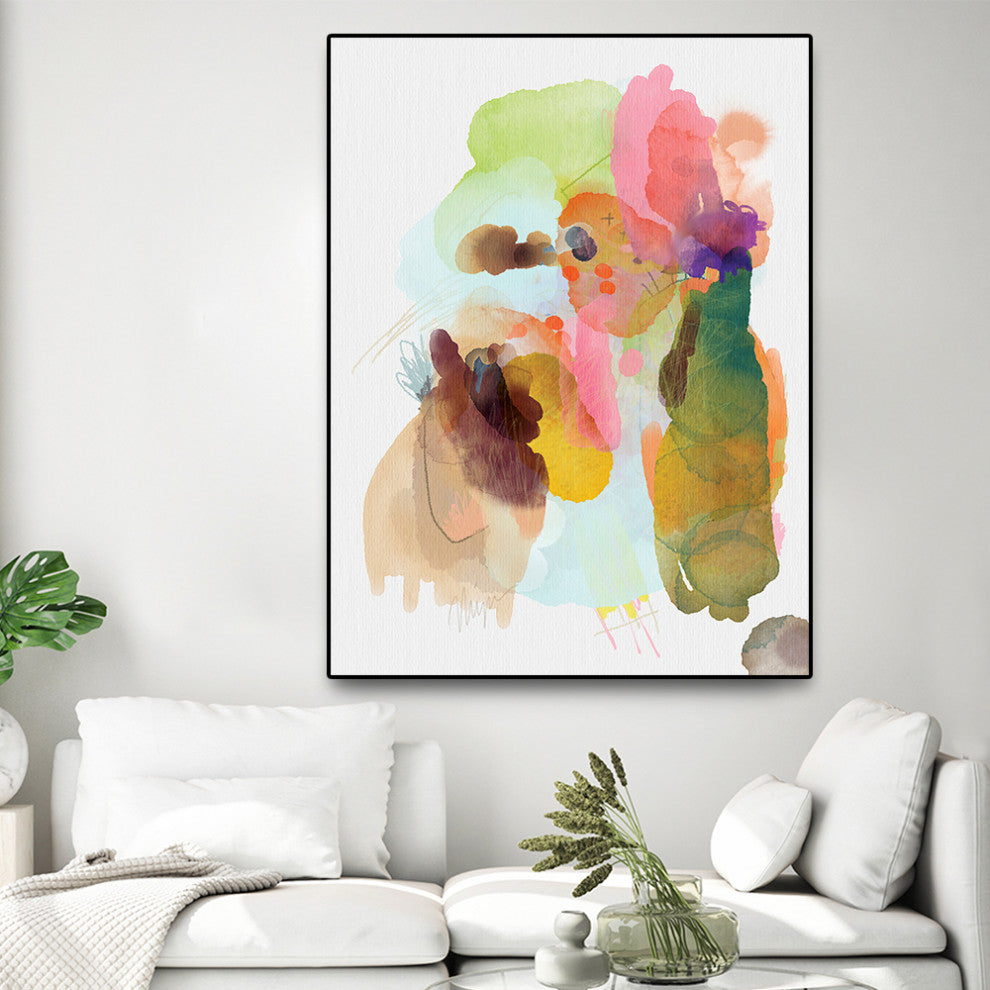 "Aerial Sunset" Oversized Framed Canvas, 60" x 40"