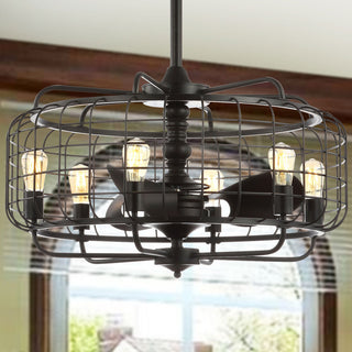 Safavieh Larsin Ceiling Light Fan Black