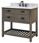 Blake Vanity With Open Shelf, 36"