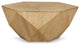 Diamante Oak Veneer Coffee Table, Oak